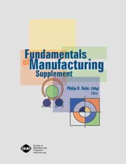 fundamentals of manufacturing supplement rufe philip 9780872637474
