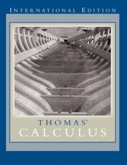 Cálculo – George B. Thomas – 11va Edición
