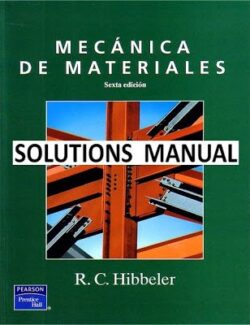 Mecánica de Materiales – Russell C. Hibbeler – 6ta Edición