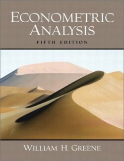 econometric analysis william h greene 5