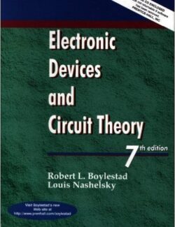 Electronic Devices and Circuit Theory – Robert Boylestad – 7th Edition