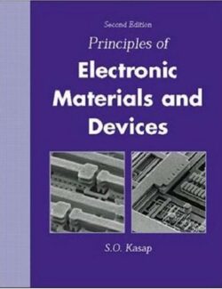 Principios de Materiales y Dispositivos Electrónicos – S. O. Kasap – 2da Edición