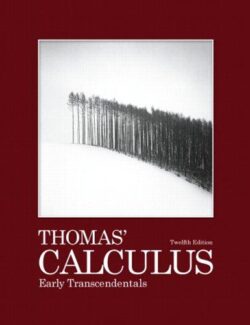 calculus early transcendentals george b thomas 12th edition