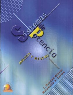 Sistemas de Potencia, Análisis y Diseño – D. Glover, M. Sarma – 3ra Edición
