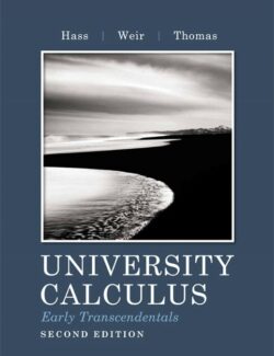 university calculus early transcendentals hass weir thomas 2ed