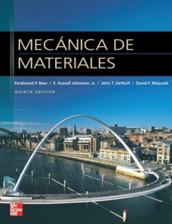 Mecánica de Materiales – Beer, Johnston – 5ta Edición