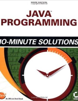 java programming 10 minute mark watson 1st edition