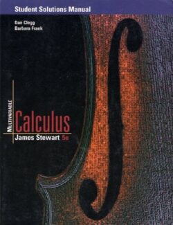 multivariable calculus james stewart 5th edition