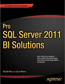 Pro SQL Server 2012 BI Solutions – Randal Root, Caryn Mason – 1st Edition