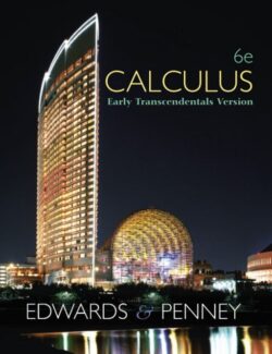 Cálculo con Trascendentes Tempranas – Edwards & Penney – 6ta Edición