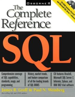 sql the complete reference paul n weinberg 2nd edition