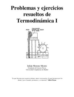 Problemas y Ejercicios Resueltos de Termodinámica I – Julian Moreno Mestre – 1ra Edición