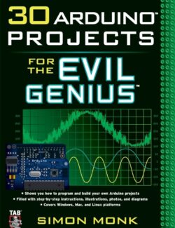 30 projects of arduino for evil genius simon monk 1st edition