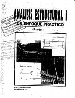 Análisis Estructural I: Un Enfoque Práctico – Félix Fuentes López (Parte 1) – 1ra Edición
