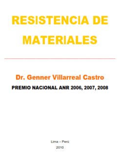 Resistencia de Materiales – Genner Villarreal Castro – 1ra Edición
