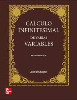 Cálculo Infinitesimal de Varias Variables – Juan de Burgos Román – 2da Edición