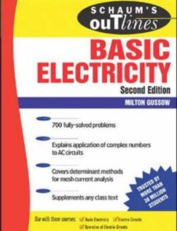 schaums outline of basic electricity by milton gussow