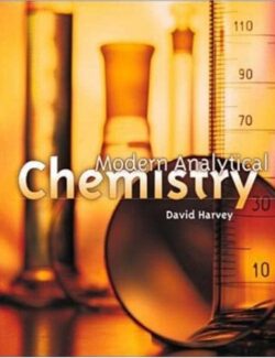 Modern Analytical Chemistry – David Harvey – 1st Edition