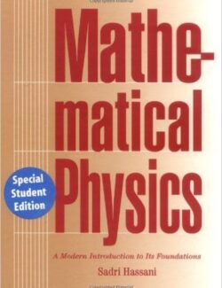 mathematical physics sadri hassani 1st edition