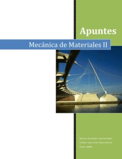 Mecánica de Materiales II (Apuntes) – Rubén Hernández