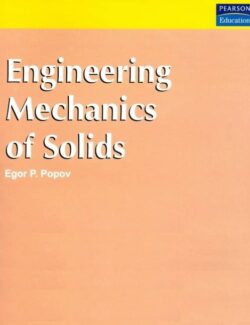 engineering mechanics of solids egor p popov 1st edition