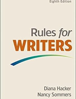 rules for writers diana hacker 8th edition