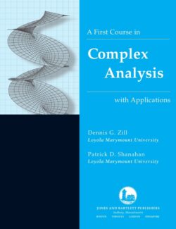 a first course in complex analysis with applications dennis g zill 1st edition