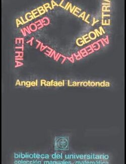 Álgebra Lineal y Geometría – Angel Rafael Larrotonda – 1ra Edición