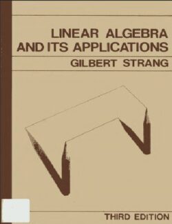 Algebra Lineal y sus Aplicaciones – Gilbert Strang – 3ra Edición
