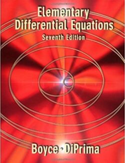 elementary differential equations boyce diprima 7th edition