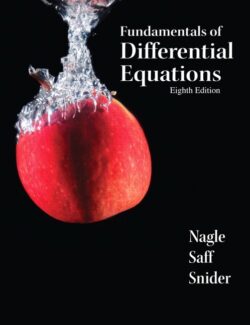 Fundamentos de Ecuaciones Diferenciales – R. Nagle, E. Saff, D. Snider – 8va Edición