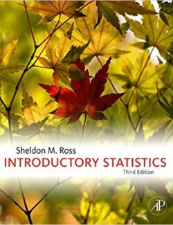introductory statistics sheldon m ross 3rd edition