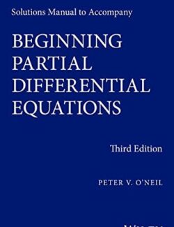 beginning partial differential equations peter oneil 3rd edition