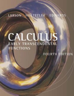 calculus early transcendental functions ron larson bruce edwards 4th edition