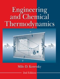engineering and chemical thermodynamics milo d koretsky 2nd edition