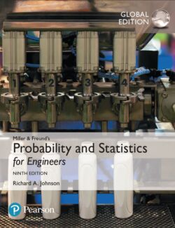 miller freunds probability and statistics for engineers richard a johnson 9th edition