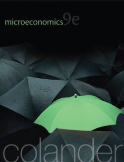 microeconomics david colander 9th edition