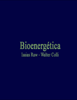 bioenergetica isaias raw walter colli 1ra edicion