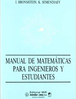 manual de matematicas para ingenieros y estudiantes bronshtein k semendiaev 2da edicion