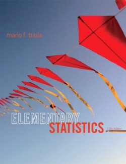 elementary statistics mario f triola 12th edition
