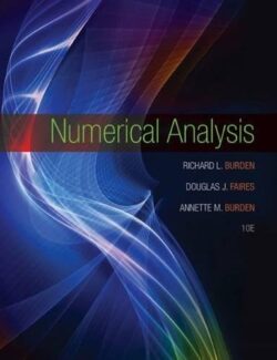 numerical analysis burden faires 10th edition