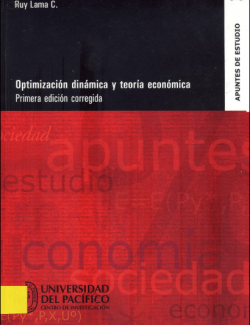 Optimización Dinámica y Teoría Económica – José Luis Bonifaz F. – 1ra Edición