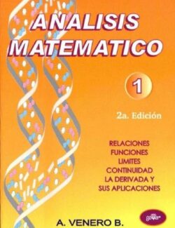 Analisis Matematico 1 – A. Venero B. – 2da Edición