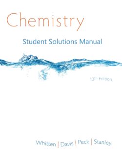 Chemistry – Kenneth Whitten, Raymond E. Davis, Larry Peck y George G. Stanley – 10th Edition