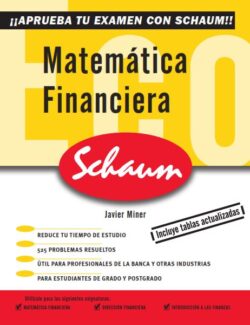 Matemática Financiera (Schaum) - Javier Miner - 1ra Edición