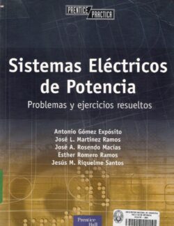 Sistemas Eléctricos de Potencia – Antonio Gómez – 1ra Edición