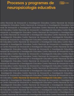 Procesos y Programas de Neuropsicología Educativa - Pilar Martín Lobo - 1ra Edición