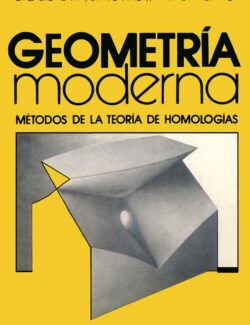 Geometría Moderna. Métodos de la Teoría de Homologías - B. Dubrovin