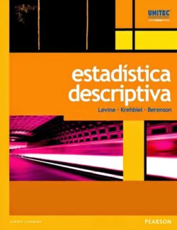 Estadística Descriptiva – David M. Levine, Timothy C. Krehbiel, Mark L. Berenson – 1ra Edición