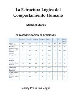 La Estructura Lógica del Comportamiento Humano - Michael Starks - 1ra Edición